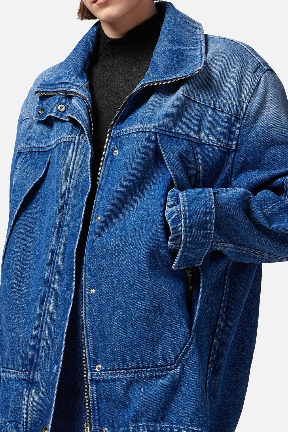 Naoko Denim Parka Jacket
