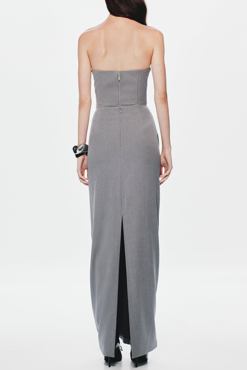 Neriah Bustier & Draped Maxi Skirt Set