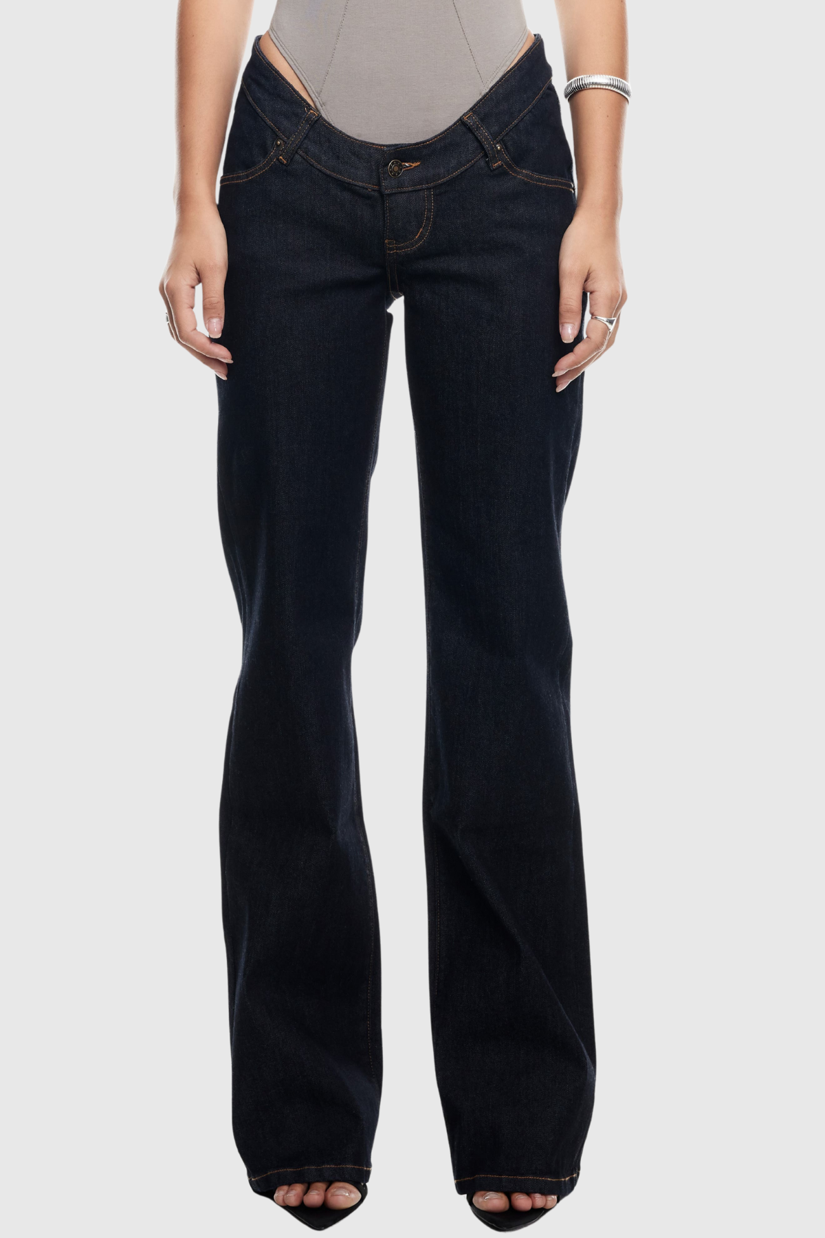 Okalyn Curve Low Rise Jeans