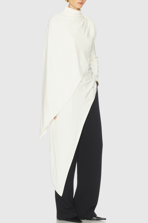 Otieno Asymmetric Shawl Top