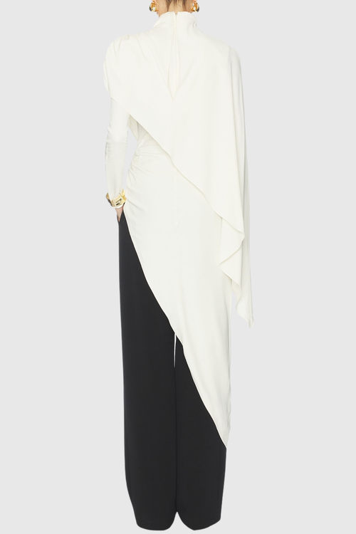 Otieno Asymmetric Shawl Top