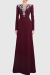 Rafera Crystal Embellished Maxi Dress