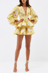 Ricardo Floral Print Mini Dress