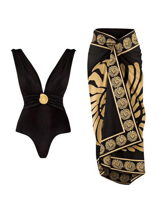 Elle-Sculpt Wrap Dress