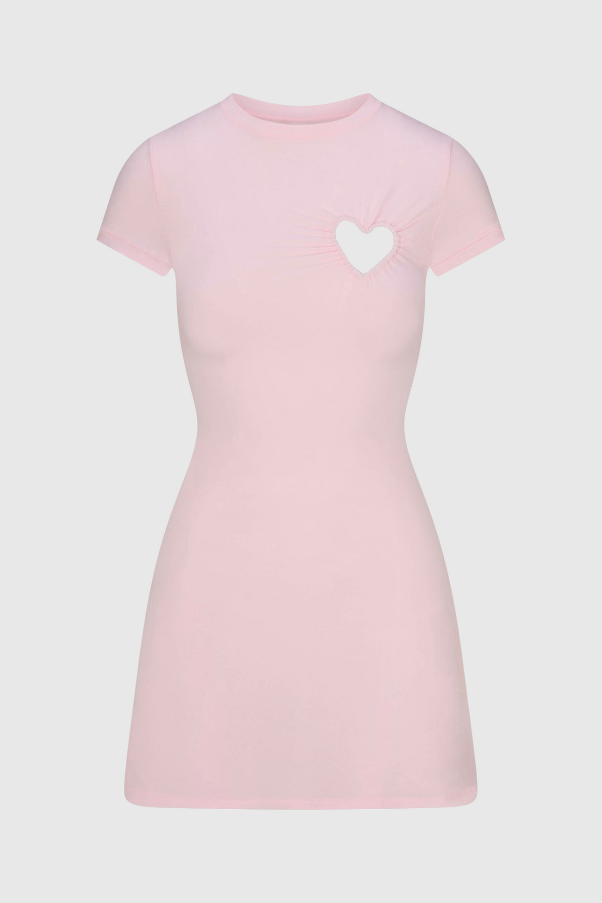 Shalita Heart Mini Dress - Pink