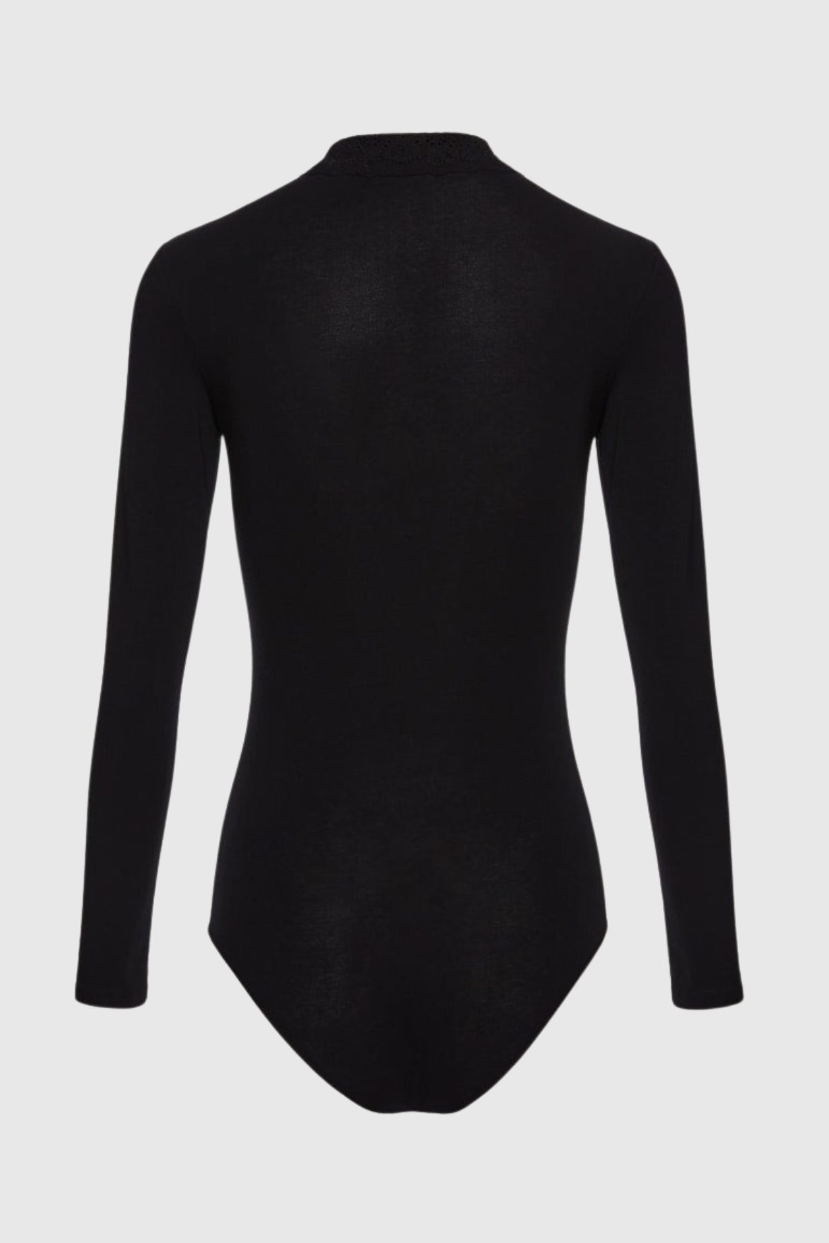 Simra Embroidered Bodysuit - Black