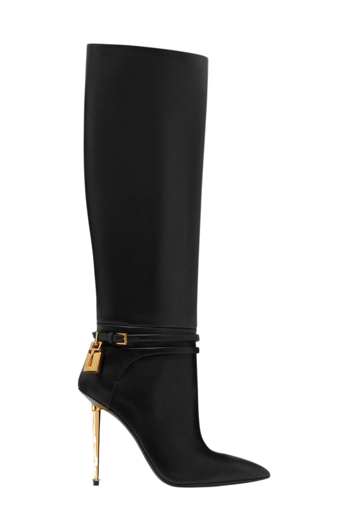 Trevoa Leather Padlock Boots-83