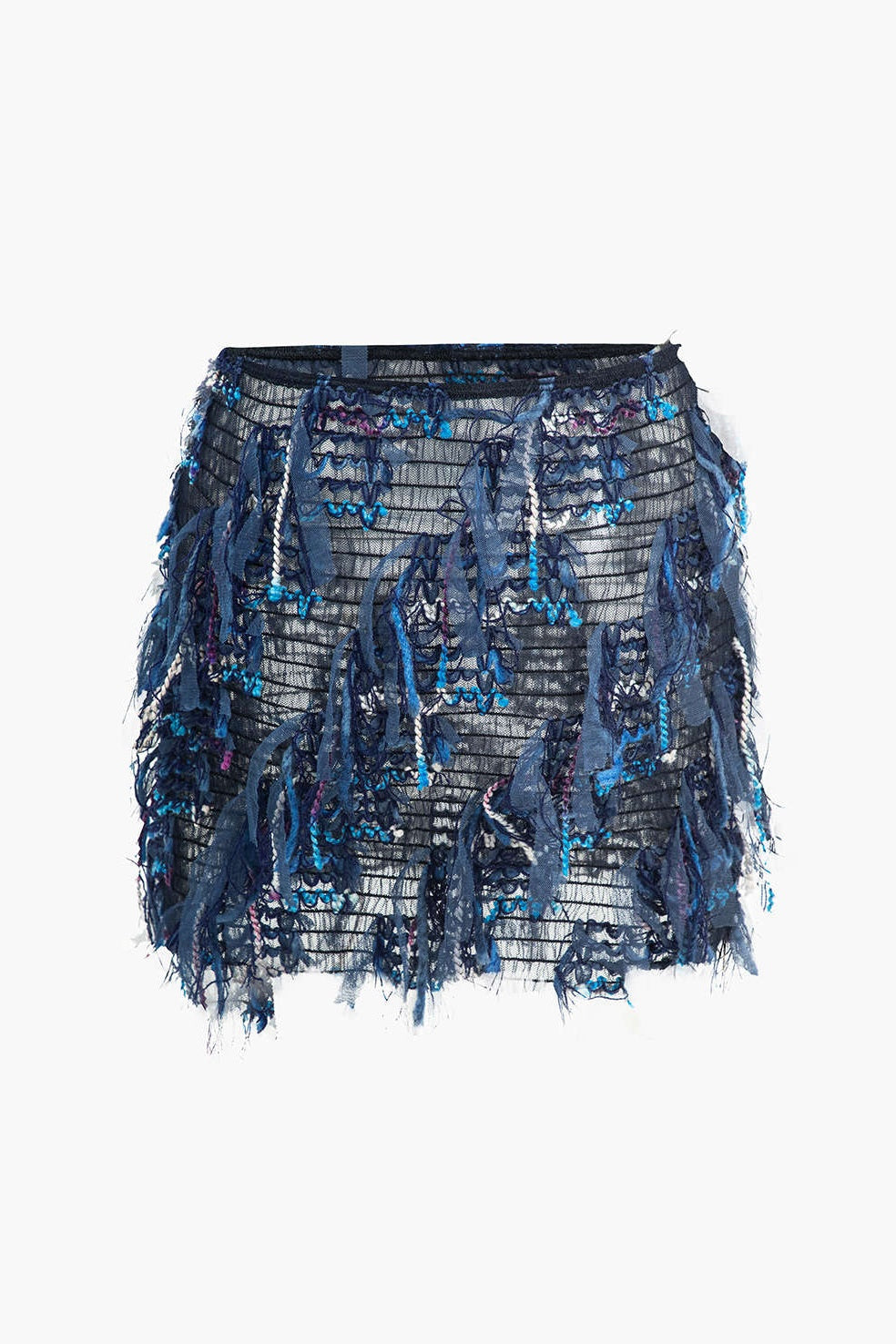 Verona Mesh Ripped Skirt