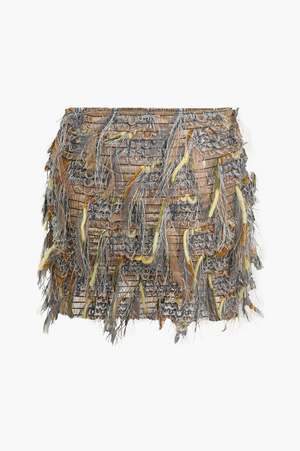 Verona Mesh Ripped Skirt
