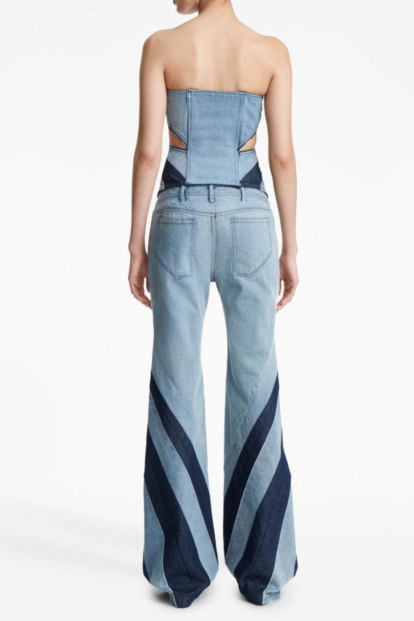 Vivienne Darted Flared Jeans
