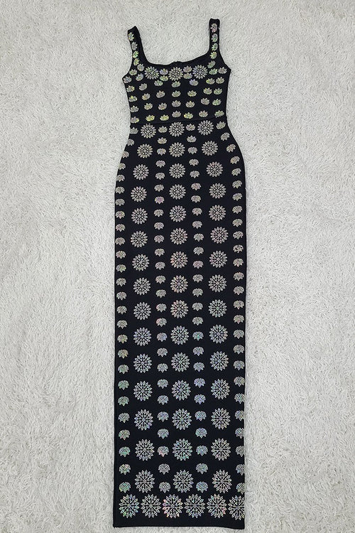 Isla Diamante Maxi Bandage Dress