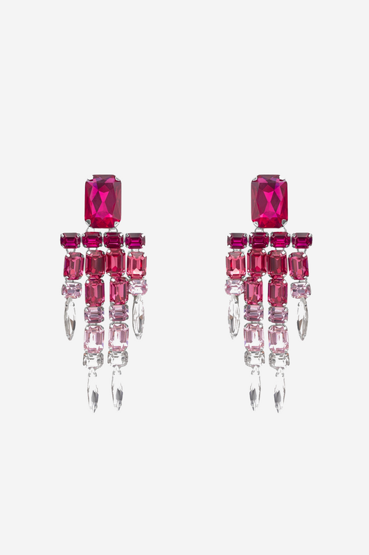 Harvio Crystal Chandelier Earrings