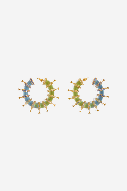 Innan Gradient Hoop Earrings